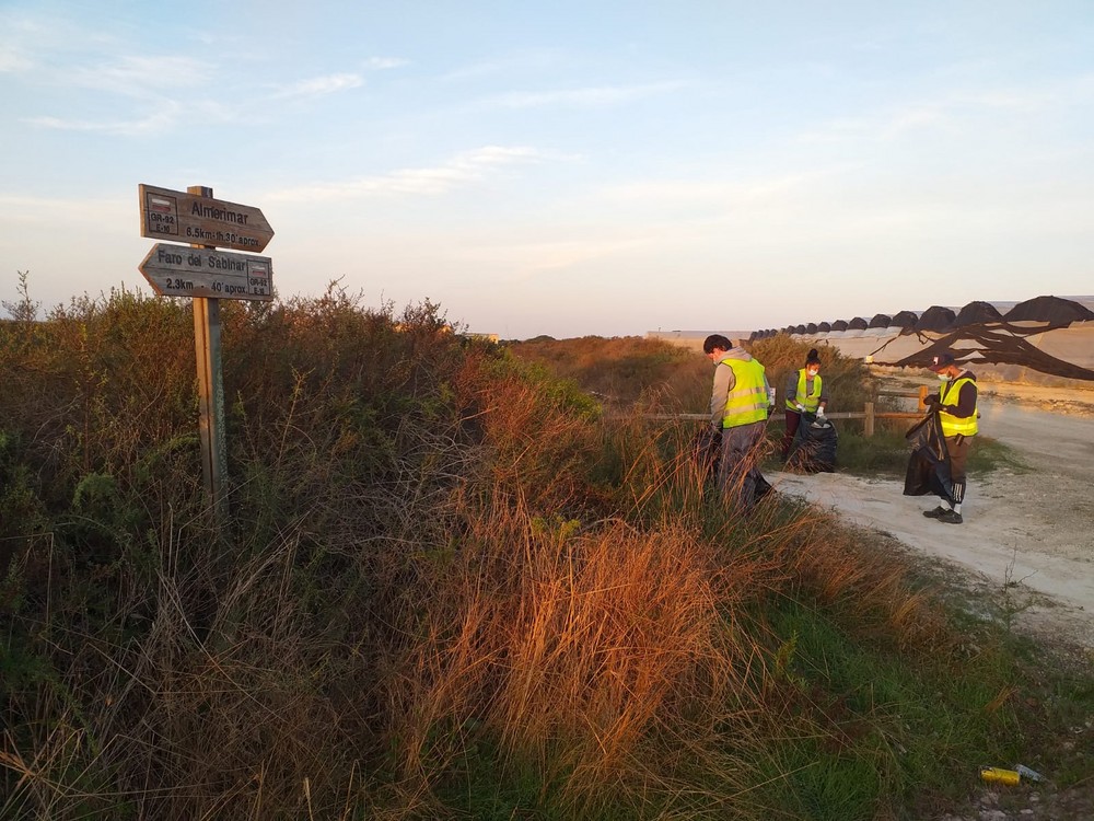 El Ayuntamiento de El Ejido trabaja en la puesta en valor del sendero GR-92