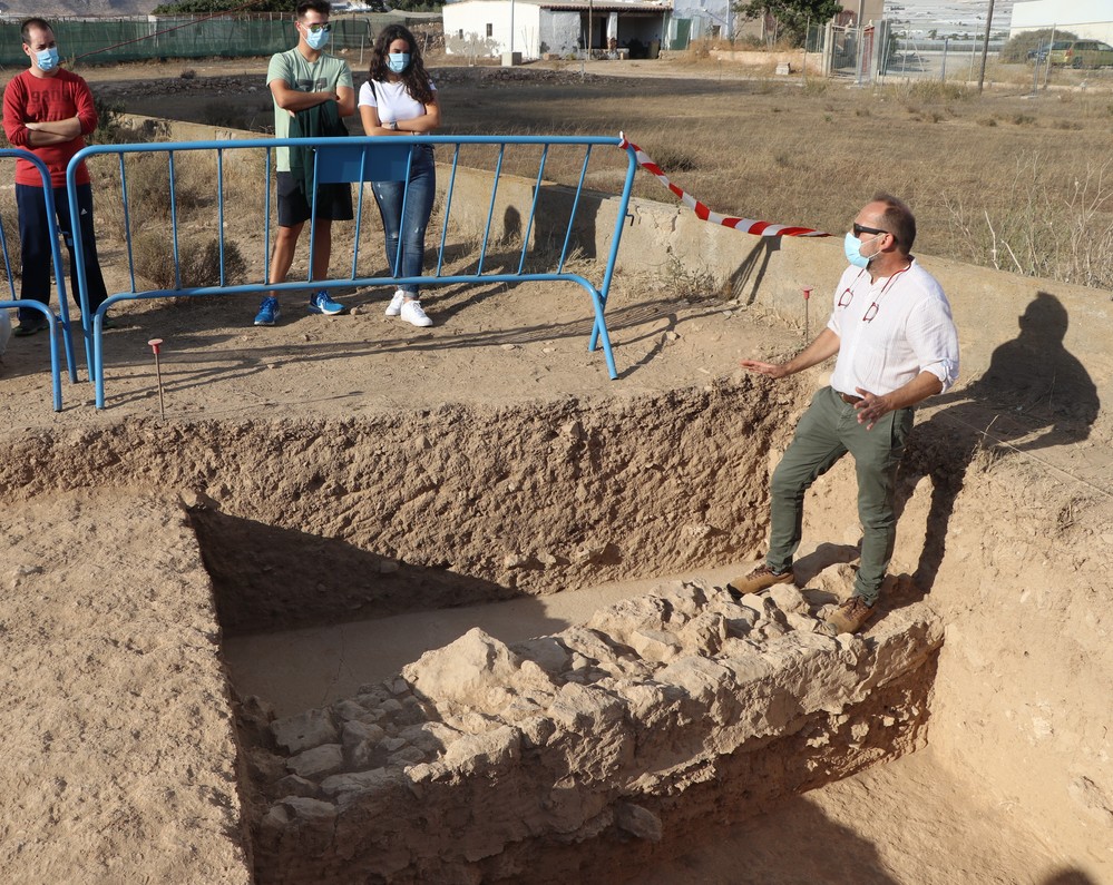 Éxito de la nueva Jornada de Puertas Abiertas al Yacimiento de Ciavieja que permite continuar difundiendo y promoviendo toda la riqueza patrimonial con la que cuenta El Ejido