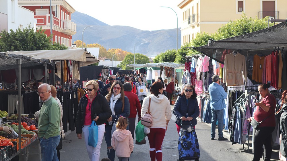 Berja reanuda este lunes el mercadillo ambulante con la mitad de puestos