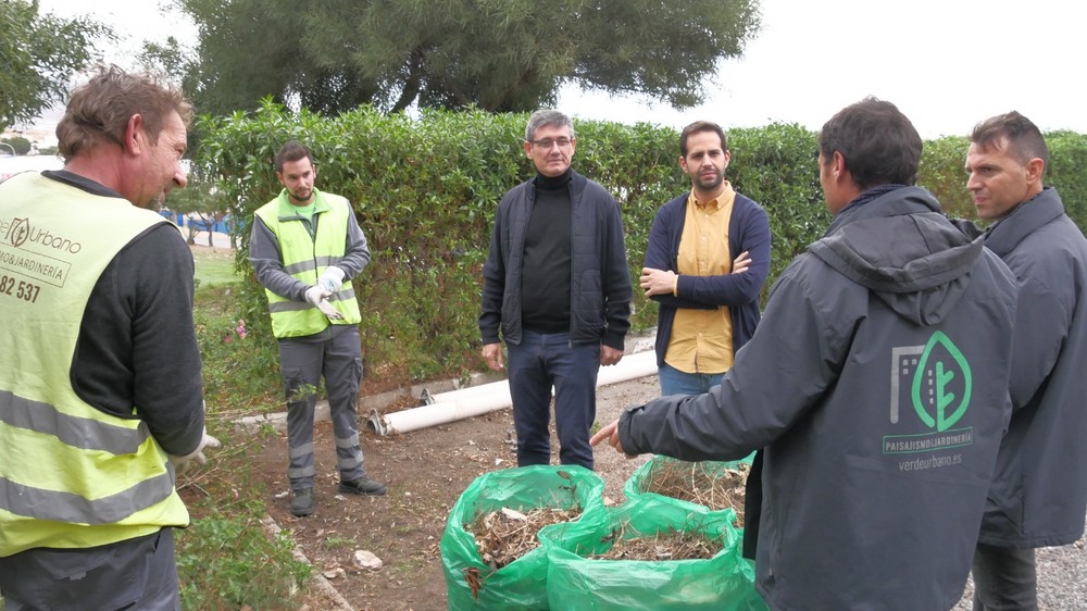 Luz verde a la licitación de poda de árboles y palmeras y mantenimiento de jardines en Adra
