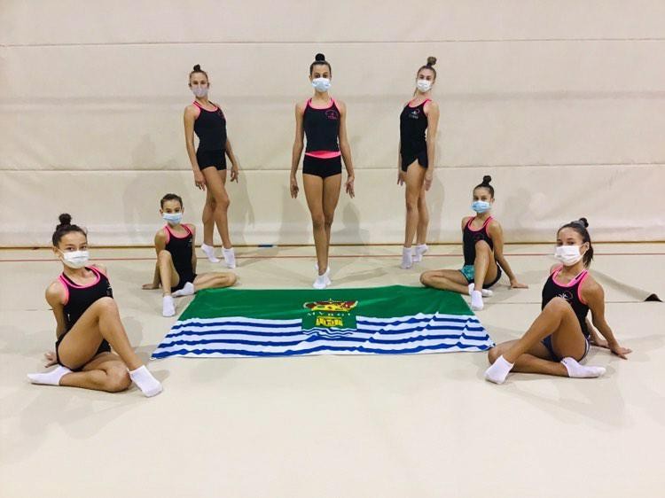 Club Rítmica El Ejido vuelve a la competición después de ocho meses de parón por la pandemia