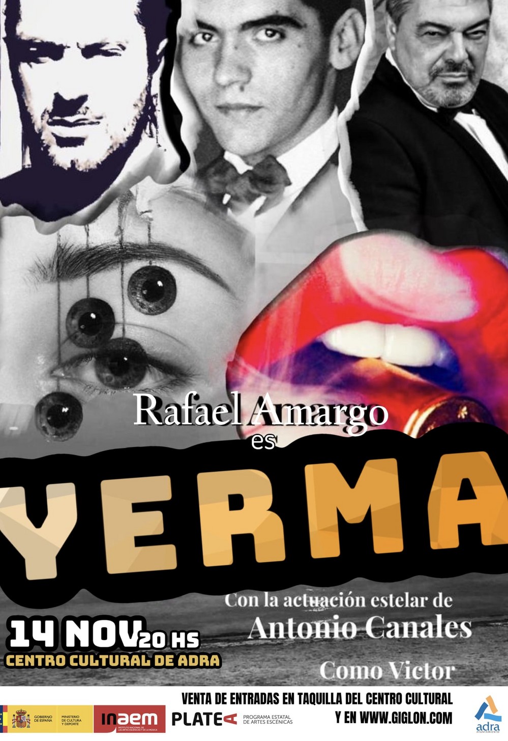 Rafael Amargo presenta ‘Yerma’ en el Centro Cultural de Adra, un impactante ritual de danza flamenca