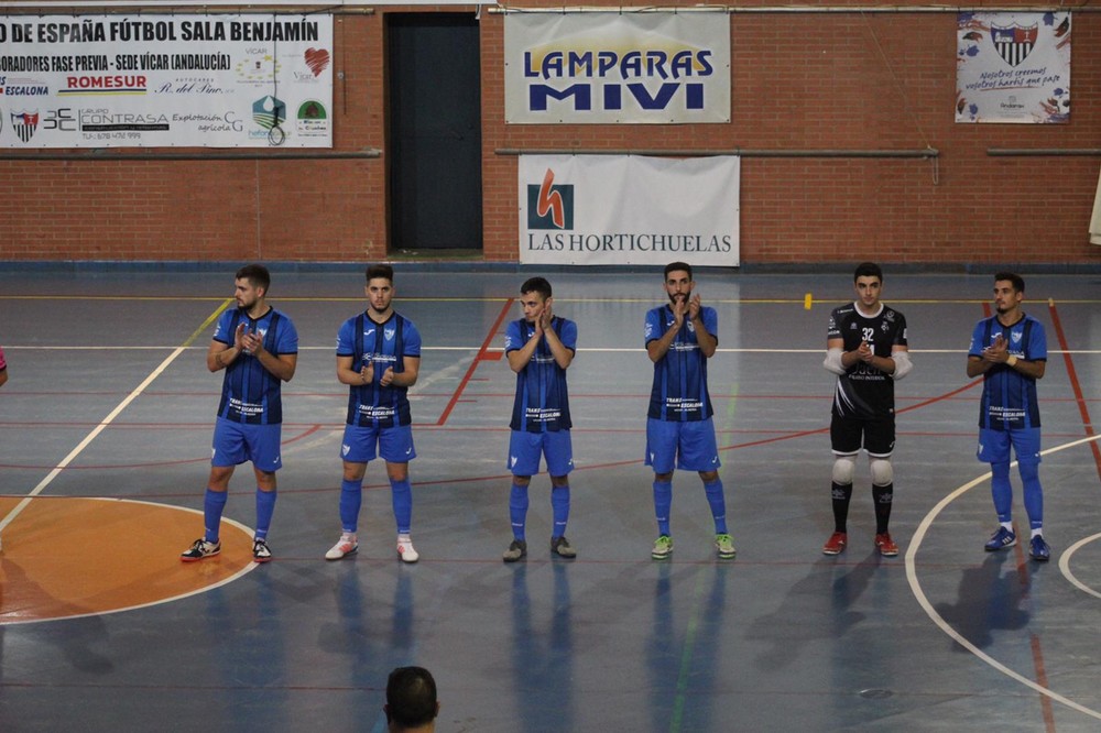 El CD Vícar FS no pasa del empate ante el CD Kiosko Luis Martín