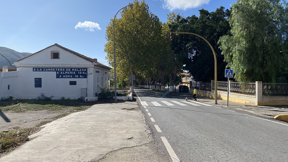 El Ayuntamiento de Berja solicita la cesión de la A-347 para ejecutar la vía saludable a Benejí