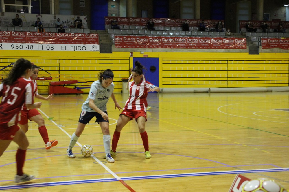 El CD El Ejido FSF suma su tercera victoria consecutiva en casa ante el Hispania de Yecla