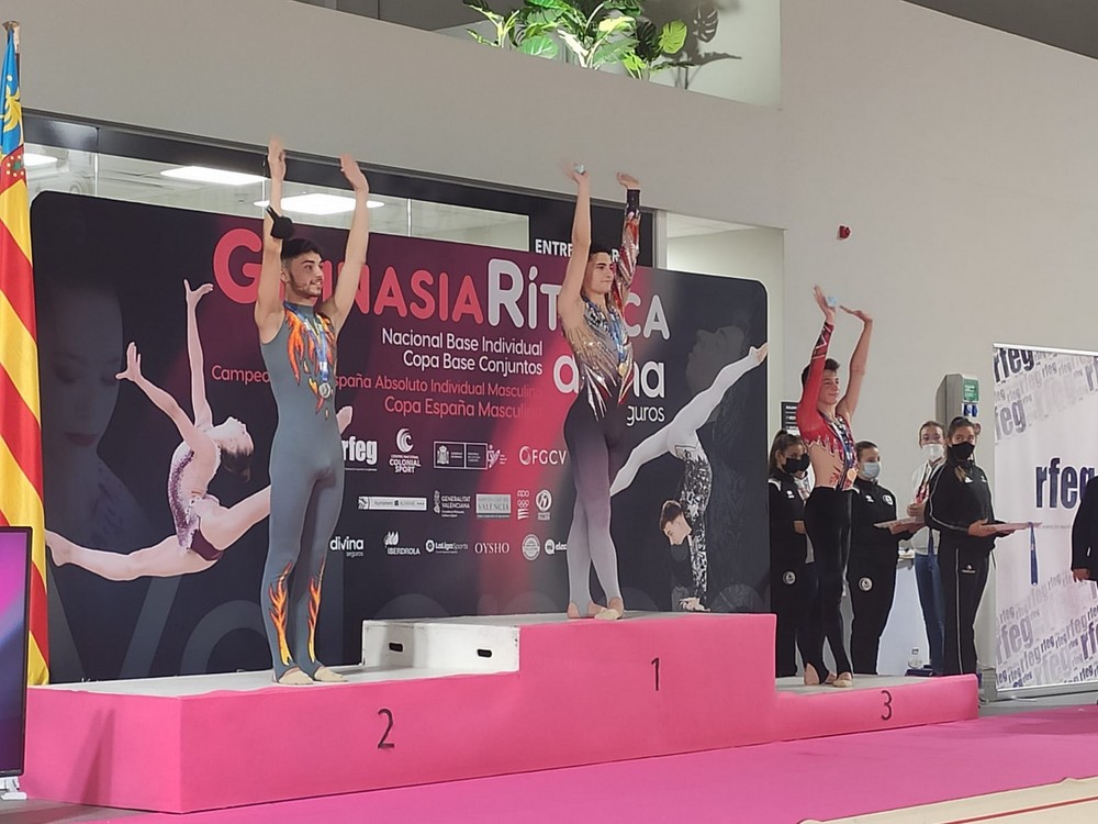 El Club Deportivo Purpurina, de Roquetas, campeón de España de gimnasia rítmica