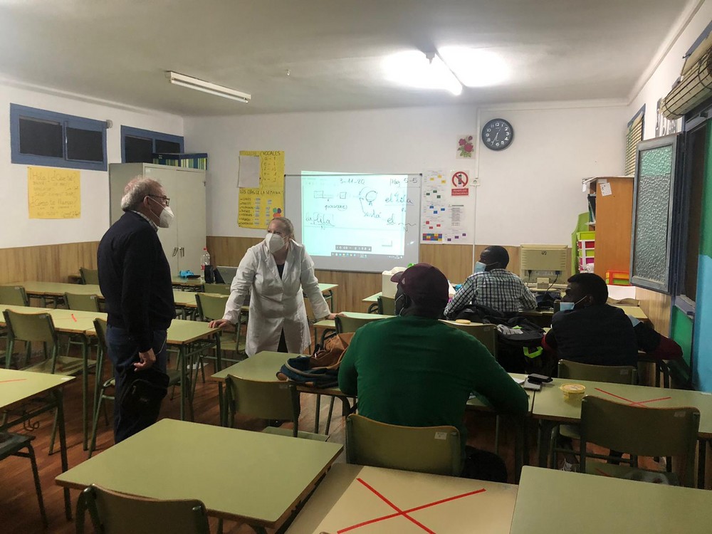 Un total de 328 alumnos cursan sus estudios este año en los tres centros de educación de Vícar