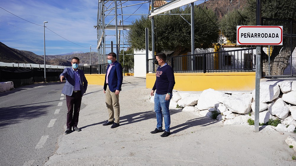 El Ayuntamiento de Berja anuncia obras inminentes de abastecimiento y saneamiento de agua en Peñarrodada