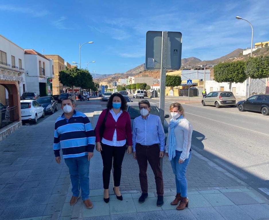 El PP solicita al Gobierno el acondicionamiento de la N-340 a su paso por Balanegra