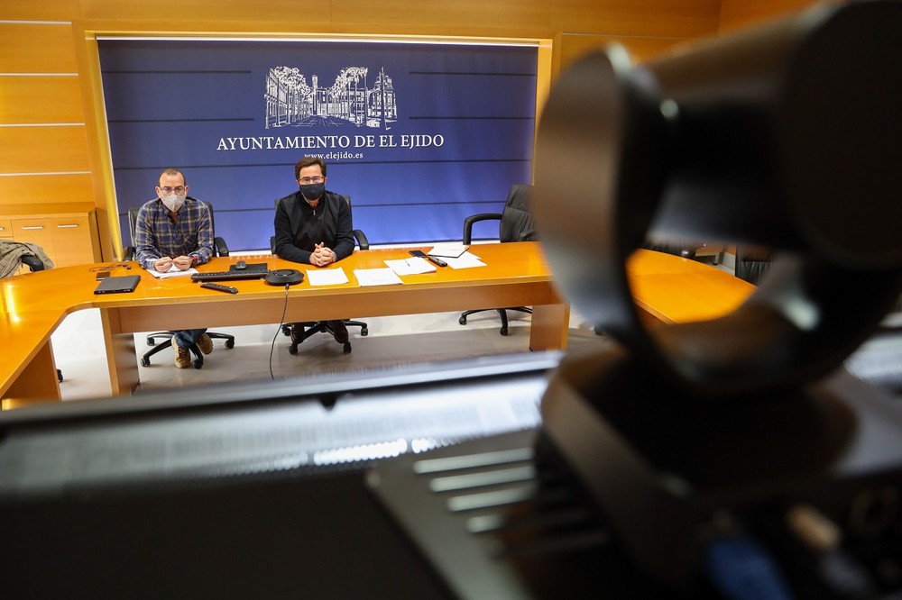 El alcalde de Ejido participa en la reunión telemática del grupo de trabajo del Plan Estratégoico para la Inmigración en Andalucía 2021-2024
