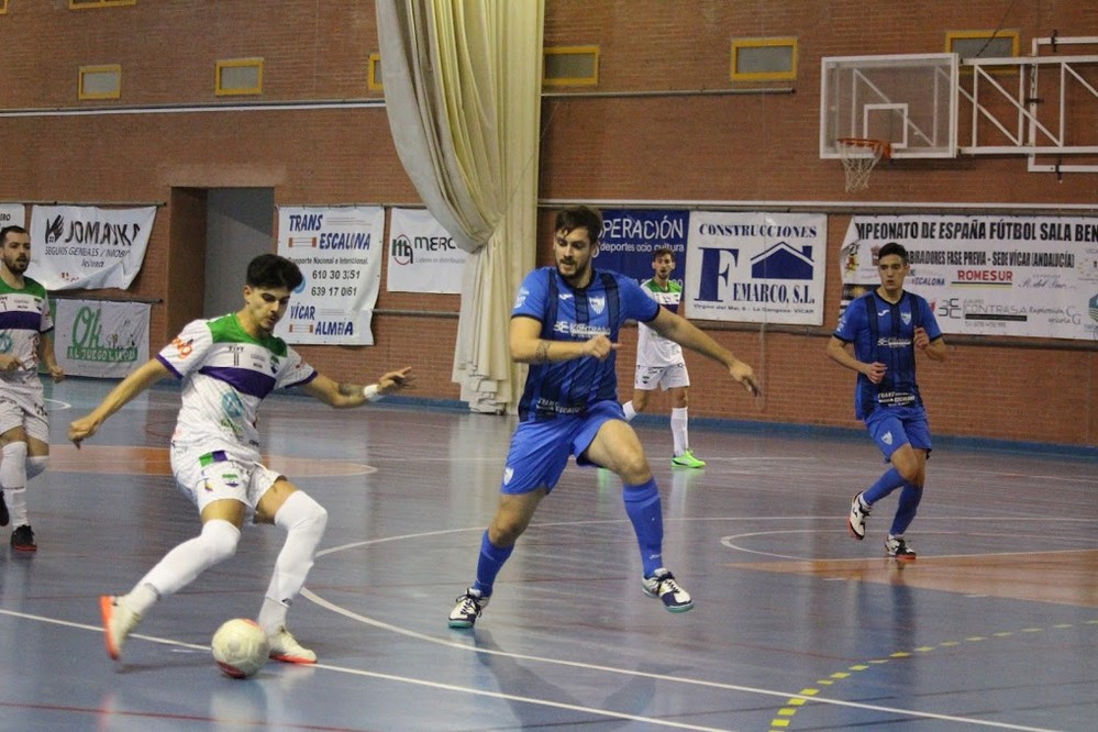 El CD Vícar FS cierra la primera vuelta con una emotiva victoria dedicada a Pakito