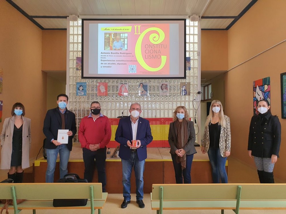 Antonio Bonilla elogia durante las II jornadas de constitucionalismo el consenso y la concordia de la que surgió la Constitución de 1978