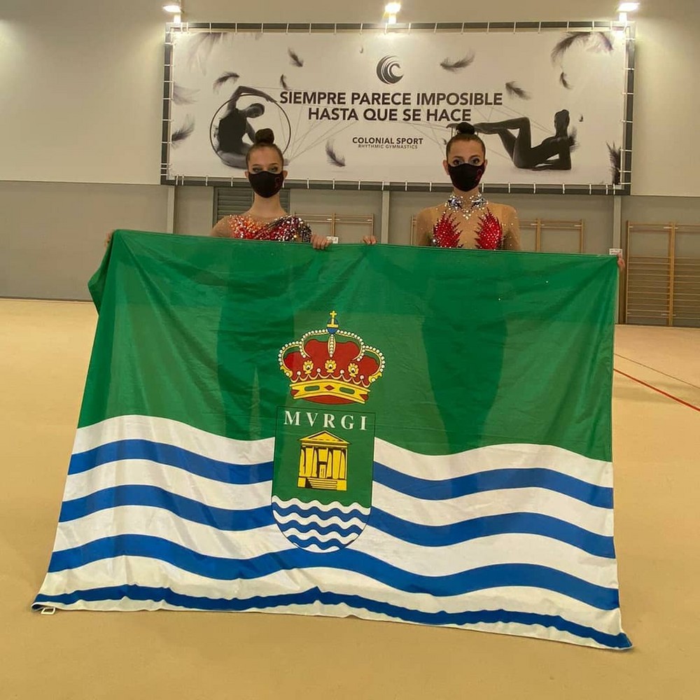 María Jiménez y Dayana Ramos, 3ª de España por Autonomías, aportando cuatro de sus ejercicios en la clasificación