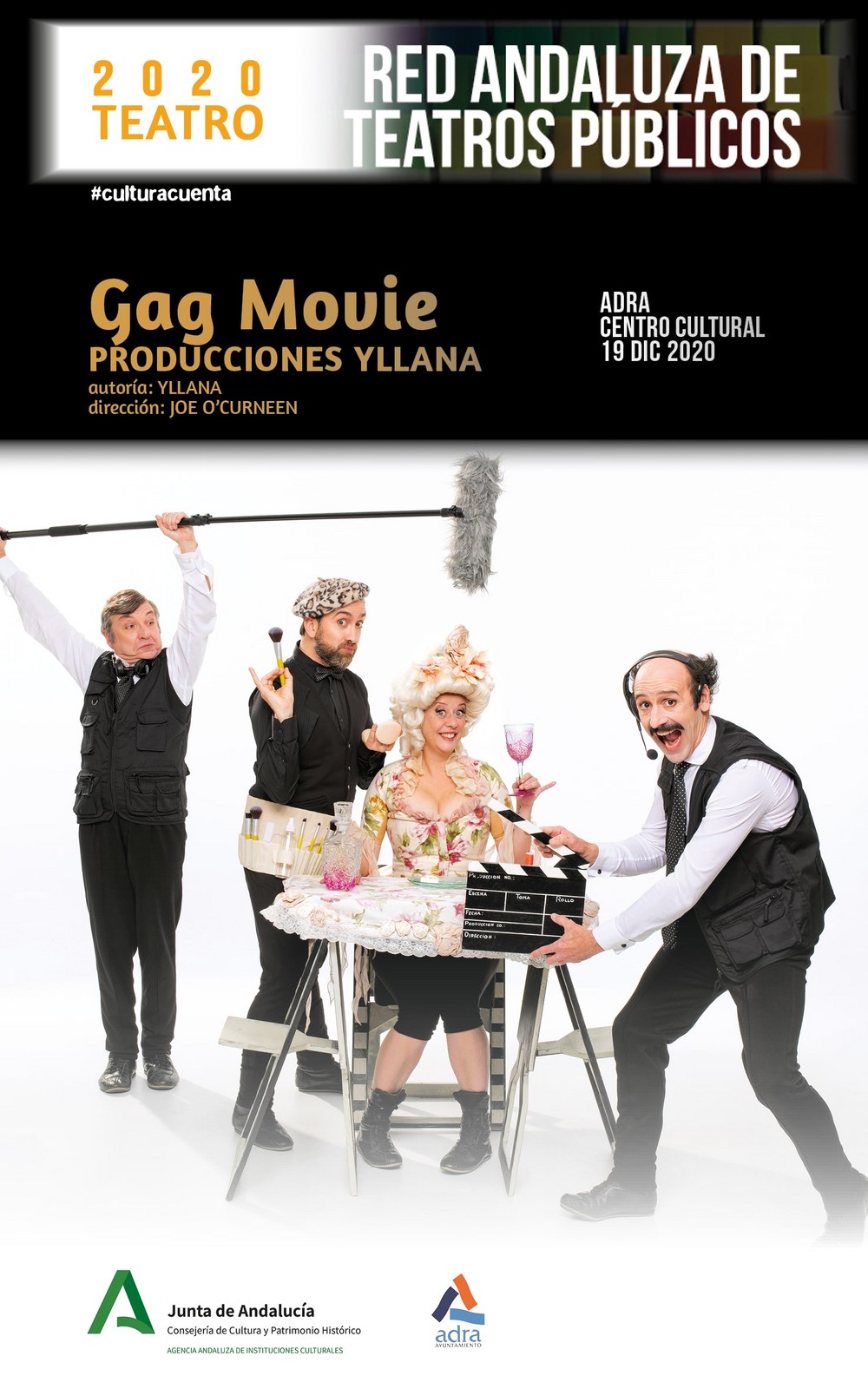 ‘Gag Movie’ reúne este sábado humor y cine en el Centro Cultural de Adra