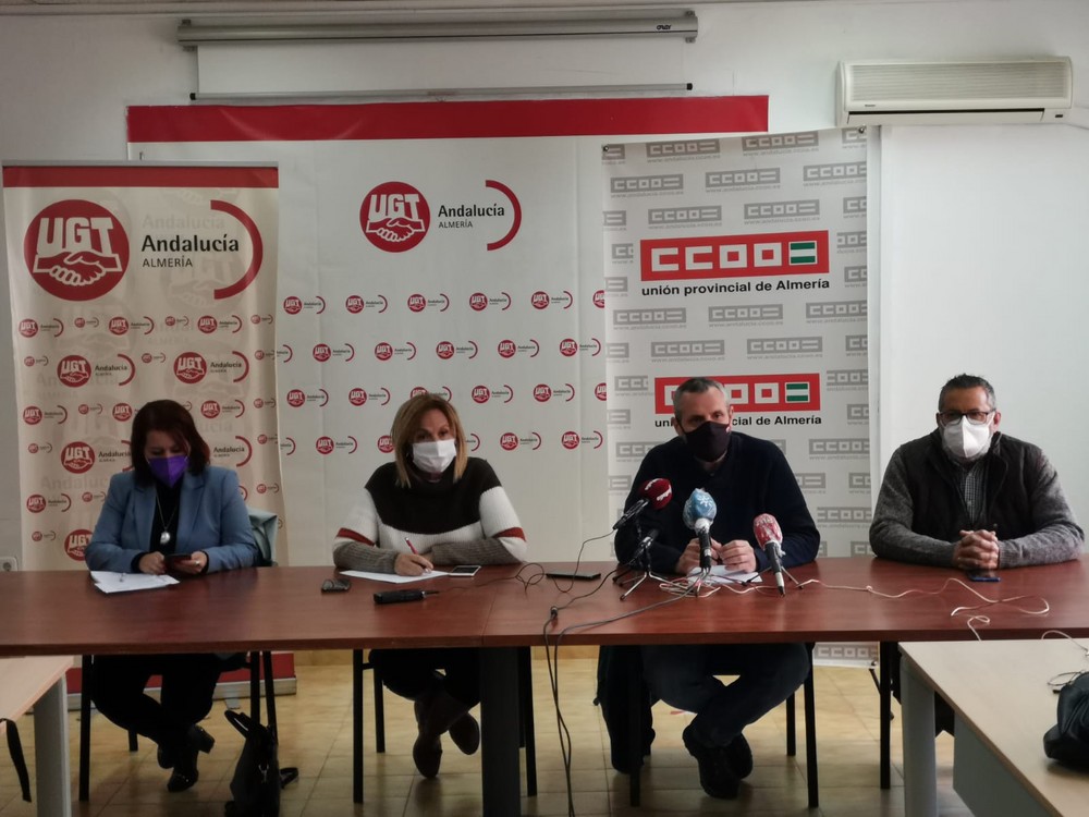 CCOO Y UGT valoran muy positivamente el seguimiento que ha tenido la huelga del campo y manipulado