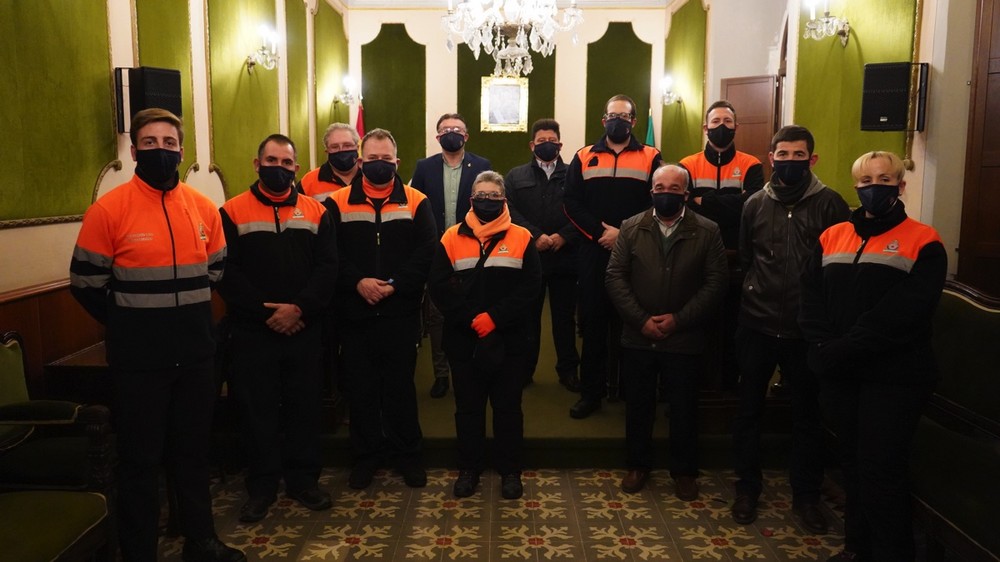 El Ayuntamiento de Berja reconoce la labor de la Agrupación de Protección Civil durante la crisis sanitaria