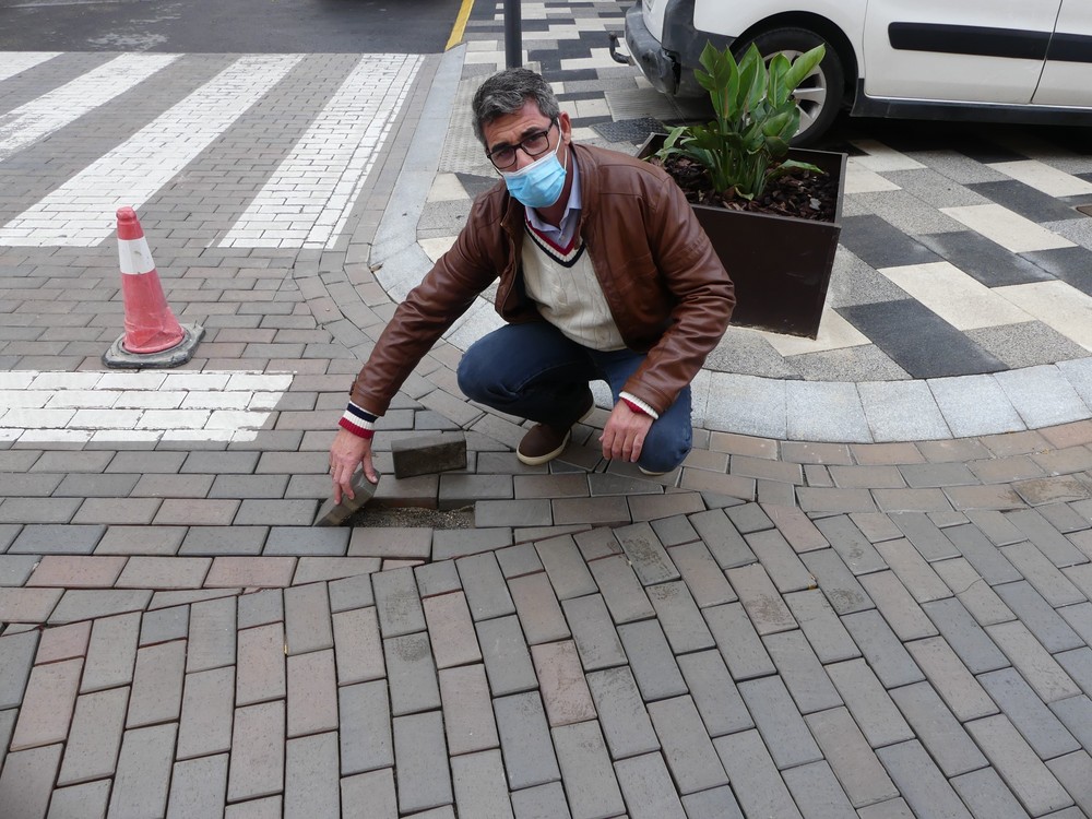 Ciudadanos El Ejido pide explicaciones al equipo de Gobierno por “el lamentable estado” de las calles del centro tras las lluvias