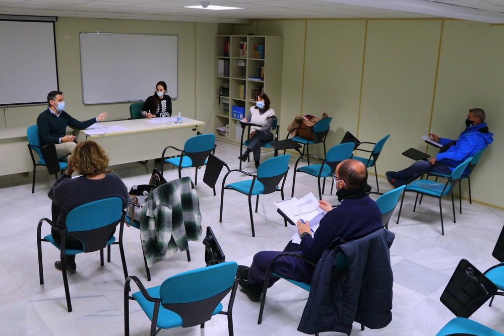 Reunión de coordinación con los Delegados de Prevención del Ayuntamiento de El Ejido para reforzar la capacidad de respuesta frente a contactos Covid-19