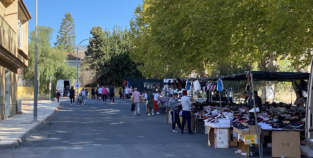 Suspendido el mercadillo de Berja del próximo 25 de enero
