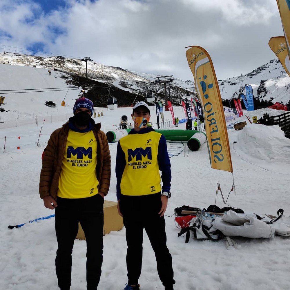 El CDBR Muebles Mesa El Ejido consigue un pódium en el Campeonato de España de Snow Running