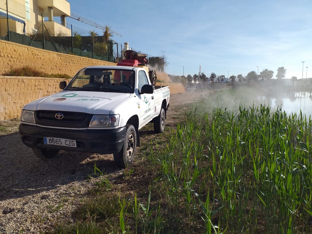 El Ayuntamiento de El Ejido ‘lucha’ contra los mosquitos con nuevos tratamientos larvicidas en imbornales, lagos y zonas de vegetación