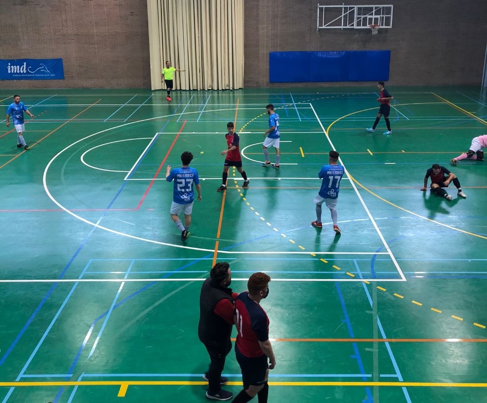 El Poli Ejido sentencia en los primeros minutos y termina goleando al Atlético Adra