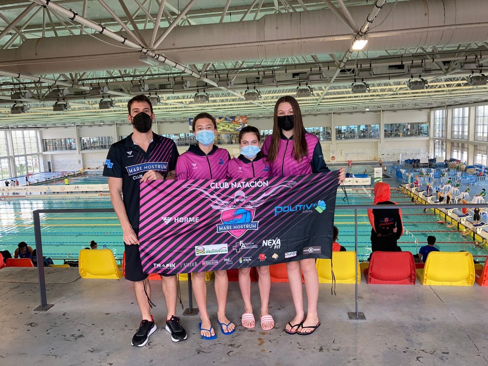 Destacada participación del Mare Nostrum en el Campeonato de España infantil de invierno