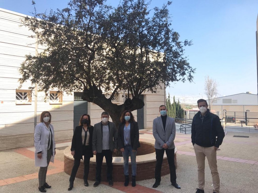 La viceconsejera de Educación y el delegado territorial visitan el IES Francisco Montoya y la EI Sol de Portocarrero de Las Norias