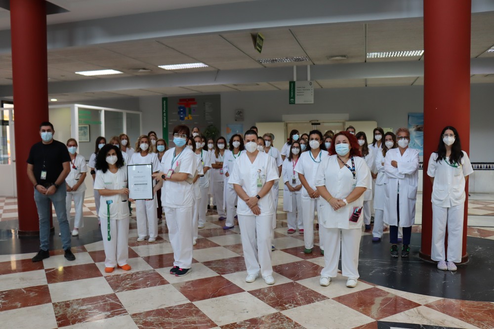 El Hospital de Poniente atiende más de 2.400 partos en el último año