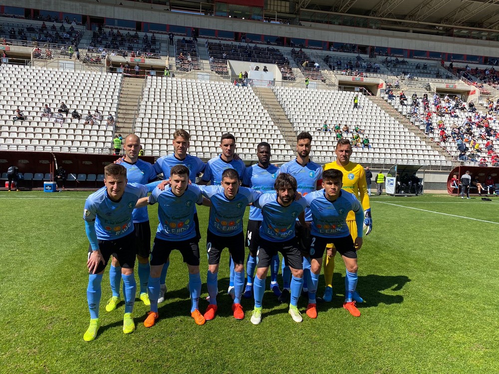 El CD El Ejido empata en Murcia rozando y mereciendo la victoria