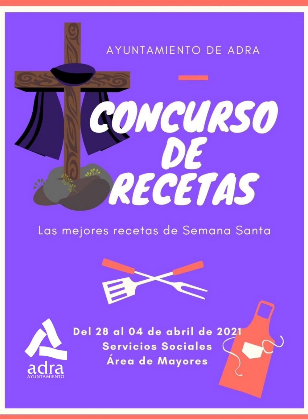 Ayuntamiento de Adra impulsa un concurso gastronómico de Semana Santa para usuarios del Taller de Memoria