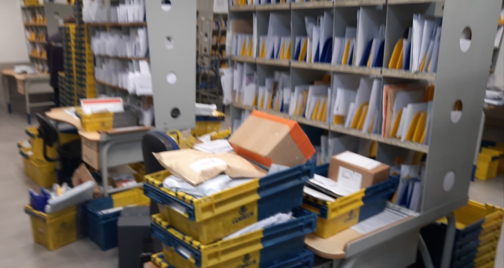 Inspección da la razón al SIPCTE y comprueba que los carteros del Ejido trabajaron sin tener un espacio mínimo