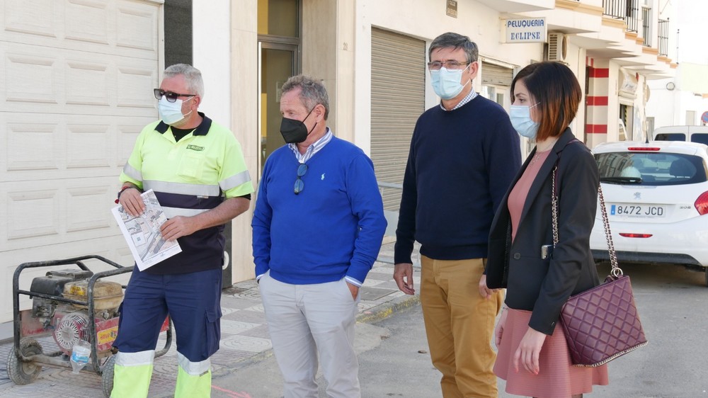 Comienzan las obras en el entorno de la Ermita en Adra