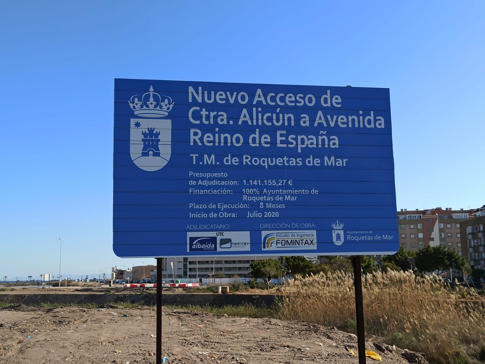 Manolo García pide explicaciones por la “chapuza” del enlace de la Variante con Las Salinas y exige conocer lo que han costado los proyectos fallidos