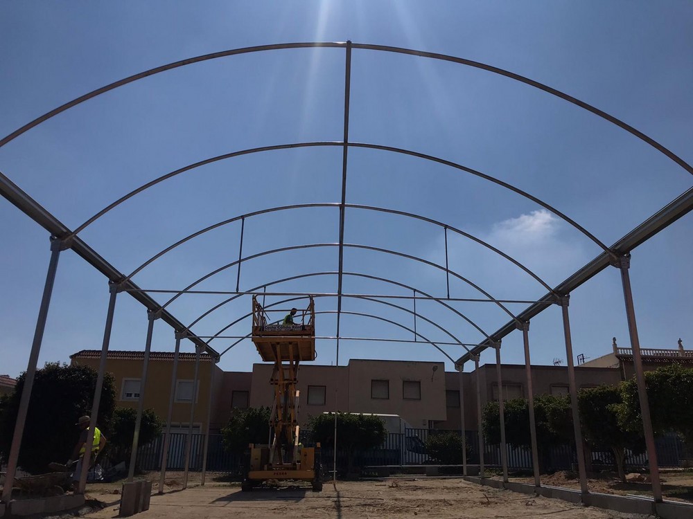 El IES Pablo Ruiz Picasso de El Ejido pone en marcha su propio invernadero