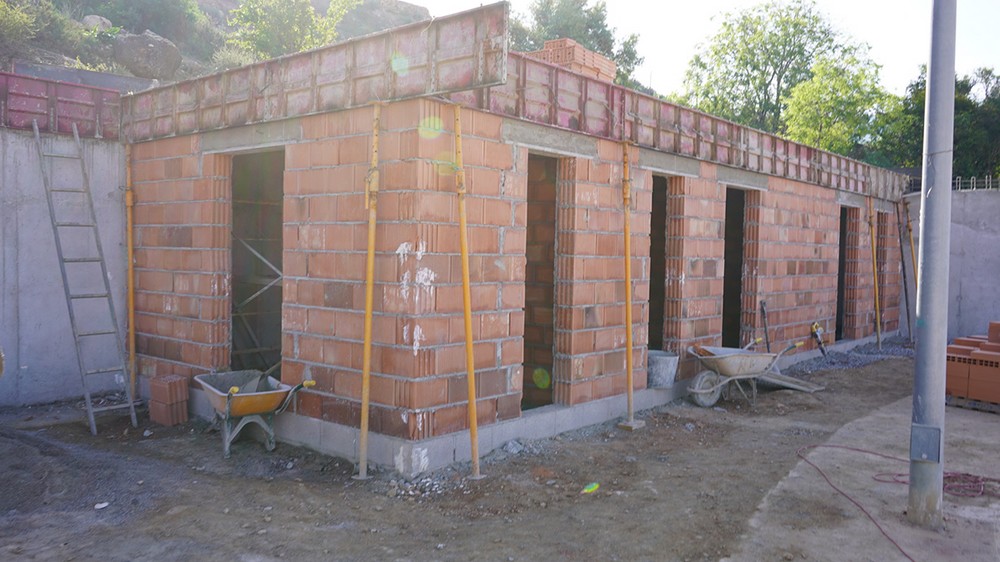 Avanzan en Berja las obras de la Piscina Municipal de Los Cerrillos