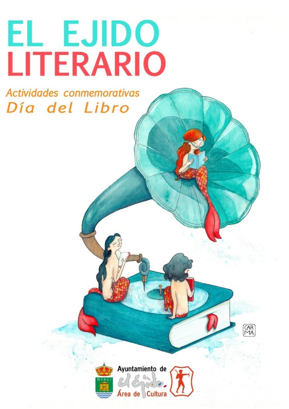 El Ejido diseña con motivo del Día Internacional del Libro una programación volcada en la promoción y apoyo a escritores y artistas locales y provinciales