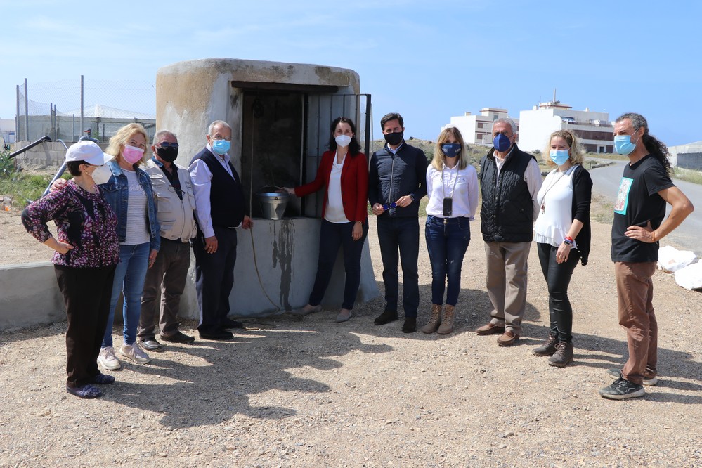 La Asociación Ángel Aguilera Alférez recupera el ‘Pozo del Alcalde’ y sus lavaderos en Los Baños de Guardias Viejas
