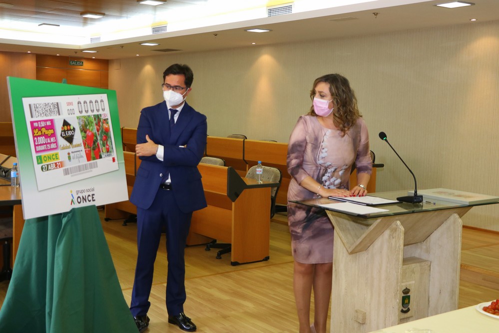 La ONCE presume de la ‘Calidad Gourmet’ de El Ejido en toda España