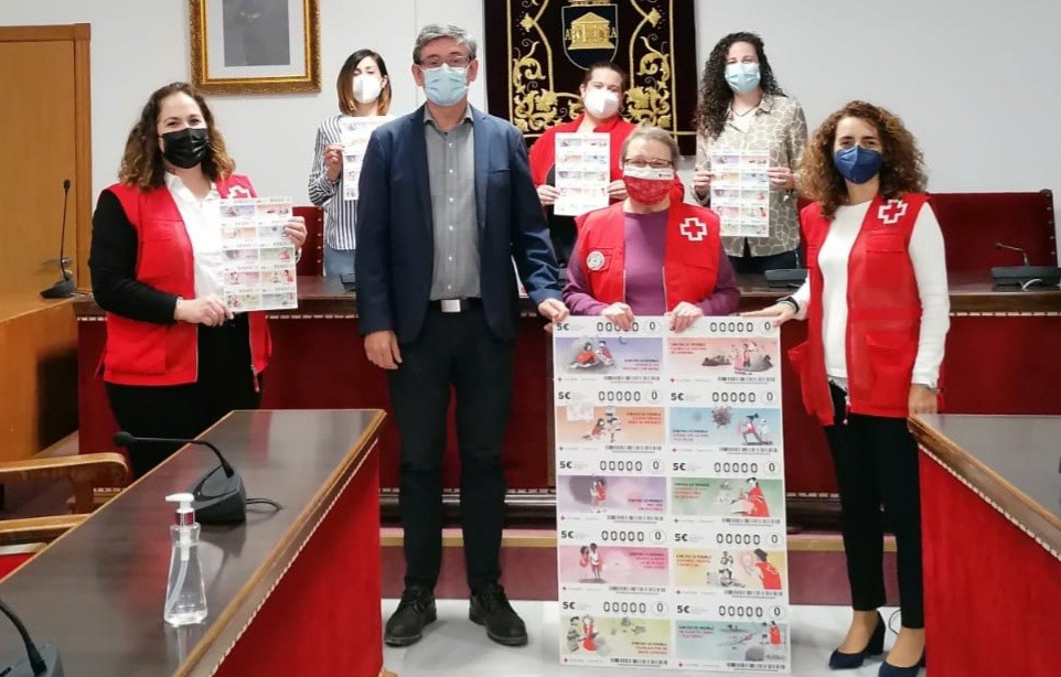 El Ayuntamiento de Adra respalda el Sorteo de Oro ‘Contigo es posible’ de la Cruz Roja