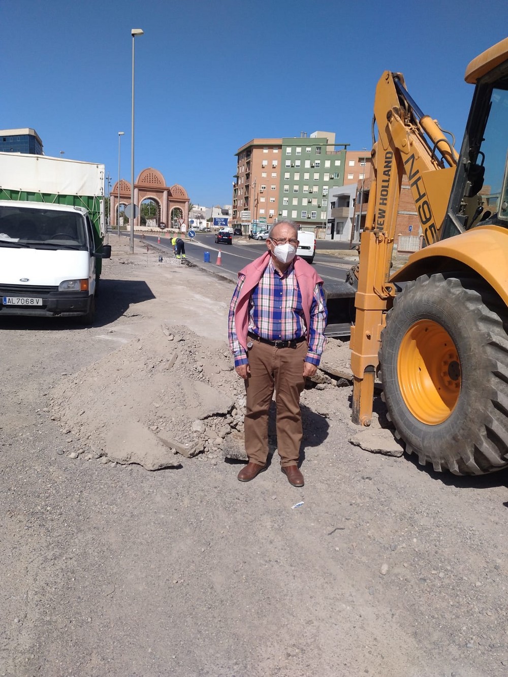 El Tramo entre La Puerta de Vícar y El Parador tendrá acerado y carril bici