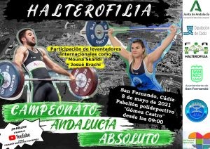 Los halteras Manuel Sánchez y David Sánchez compiten el sábado en el Andaluz absoluto de Halterofilia