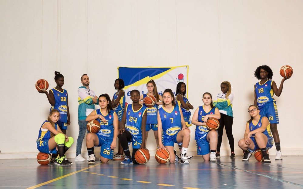 El equipo MAGARSAT.COM CB La Mojonera jugará la final four infantil femenina como primero de su grupo