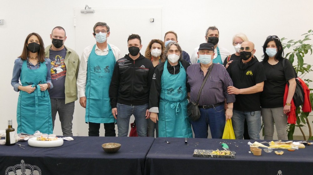 El pulpo y la patata de Adra, los grandes protagonistas del showcooking de Tony García y José Álvarez