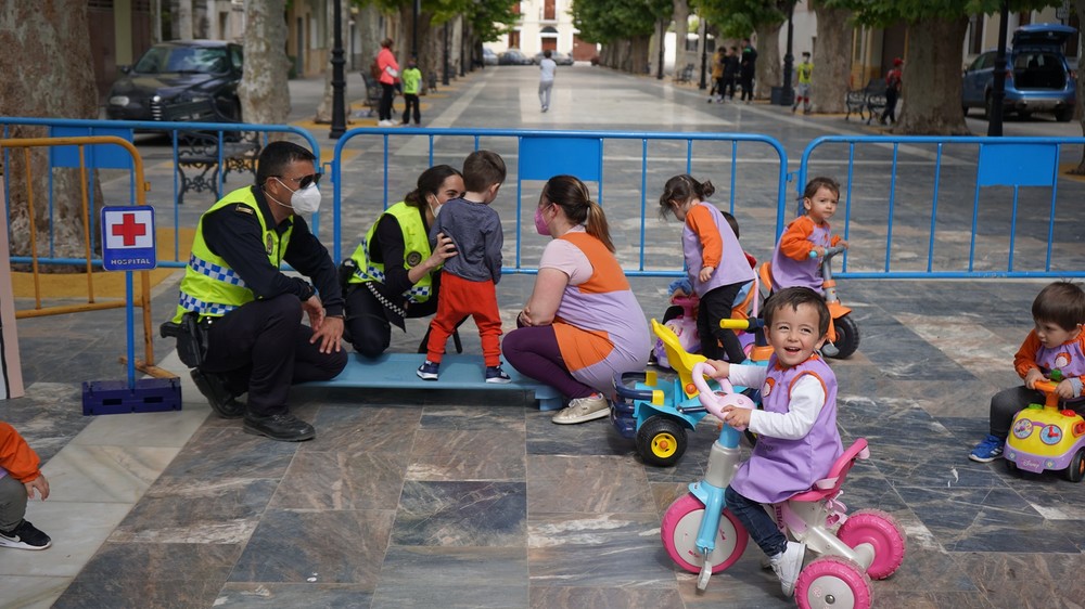 La Policía Local de Berja retoma las charlas de formación de educación vial para los escolares