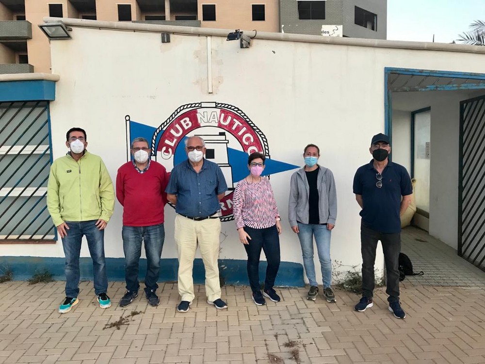 El Club Náutico de Balerma crea una mesa de trabajo por la estabilización y recuperación ambiental de la playa