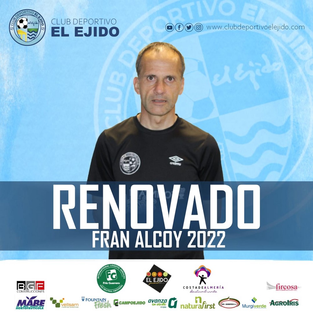 Fran Alcoy continuará al frente del CD El Ejido
