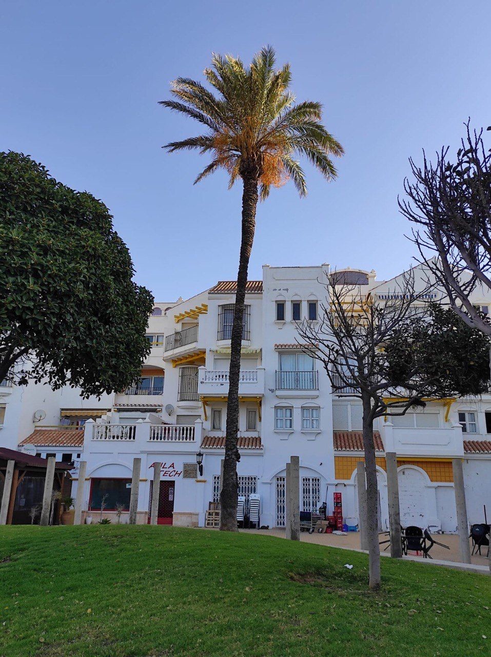 VOX El Ejido denuncia el mal estado de la plaza Varadero de Almerimar