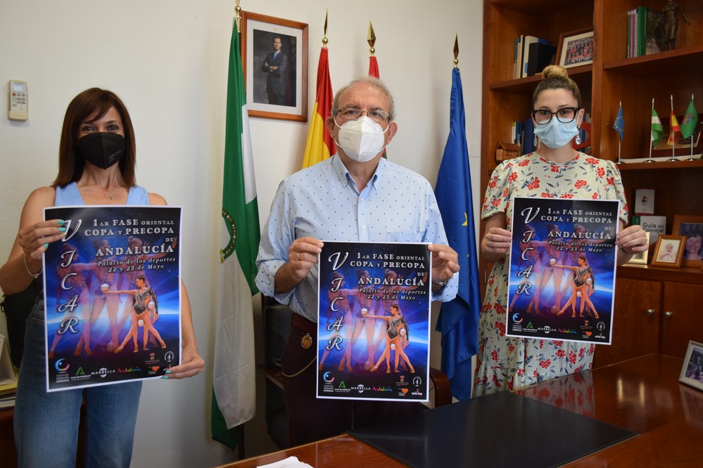 Vícar acoge este fin de semana la 1º fase de la Copa y Precopa de Andalucía de gimnasia rítmica