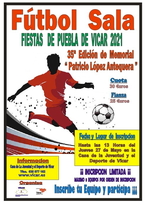 El  Memorial Patricio López Antequera de Fútbol Sala tendrá una edición limitada a ocho equipos